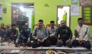 Caleg DPR - RI Dapil Jatim VIII Anwar Rachman Nomor Urut 5 dan Bahrowi Caleg PKB Dapil 1 Magersari Nomor Urut 4 Didampingi Ketua DPC PKB Gus Joened, Caleg Dapil Kranggan Hadi Prayitno dan Ibin Adam Caleg Pralon Saat Pemantapan