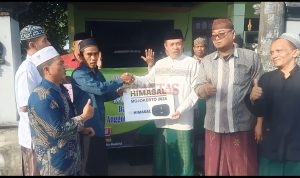 Anggota F- PKB DPRD Jatim Masduki Berikan Bantuan Mobil Operasional Untuk Kegiatan HIMASAL Cabang Mojokerto