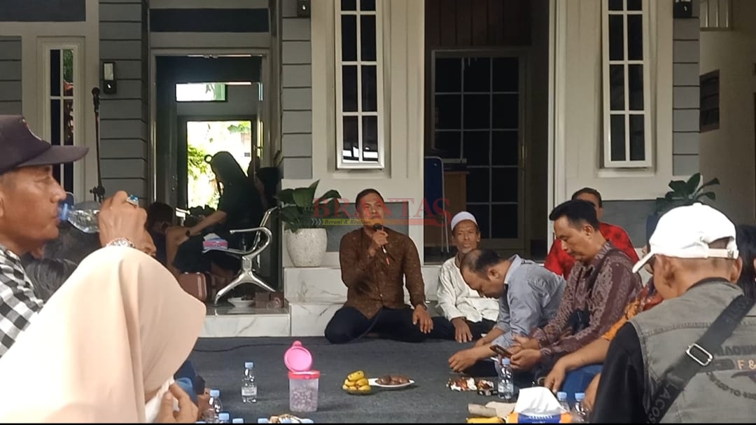 Ketua LKH BARRACUDA Hadi Purwanto ST SH yang akrab disapa Hadi Gerung saat menyampaikan sambutannya