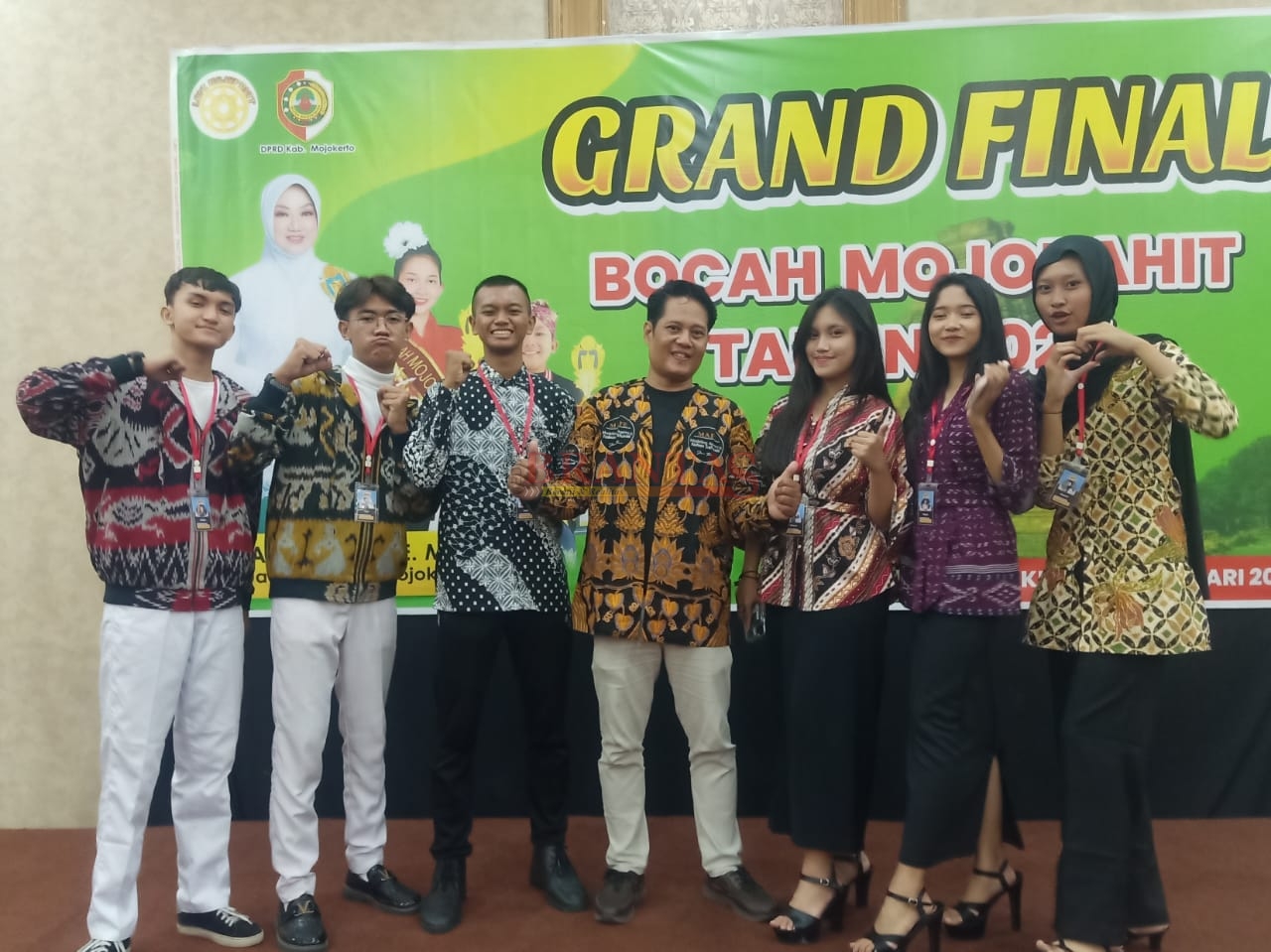 Panitia Pemilihan BOCAH MOJOPAHIT Tahun 2024 photo bersama