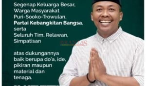 M. Agus Fauzan ( Mas Pandu ) Caleg PKB Kabupaten Mojokerto Dapil 3
