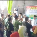 Para Tokoh Agama dan Tokoh NU Kota Mojokerto saat Mengelar Deklarasi Mendukung H. Junaedi Malik SE Untuk Maju Sebagai Calon Walikota Mojokerto