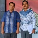 Ketua LBH DJAWA DWIPA Hadi Purwanto ST SH bersama Kliennya Korban Penipuan CPNS