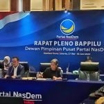 Rapat Pleno DPP Partai NasDem yang memutuskan Memberikan Rekomendasi kepada Muhammad Albarra ( Gus Barra) di Pilkada Kabupaten Mojokerto 2024