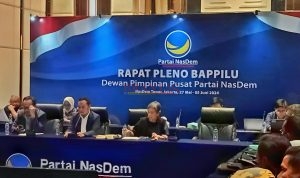 Rapat Pleno DPP Partai NasDem yang memutuskan Memberikan Rekomendasi kepada Muhammad Albarra ( Gus Barra) di Pilkada Kabupaten Mojokerto 2024