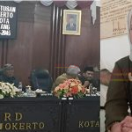 PJ. Walikota Mojokerto Ali Kuncoro STTP bersama Pimpinan Dewan ( kanan) Anggota Komisi II DPRD Kota Mojokerto Silvia Elya Rosa SE MM