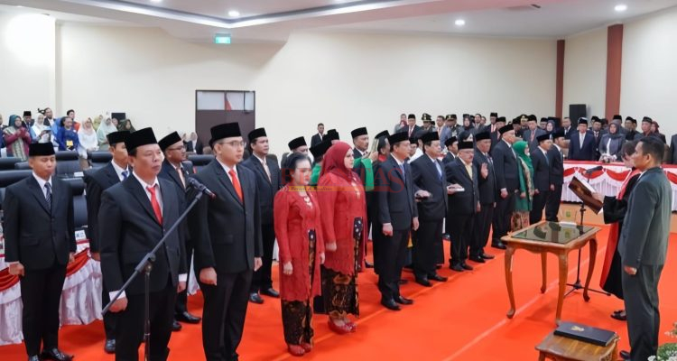 25 Anggota DPRD Kota Mojokerto Periode 2024 - 2029 Saat Dilantik