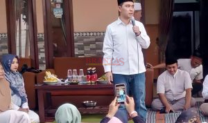 Calon Bupati Mojokerto Gus Barra Saat menyampaikan Program atau visi dan misi nya