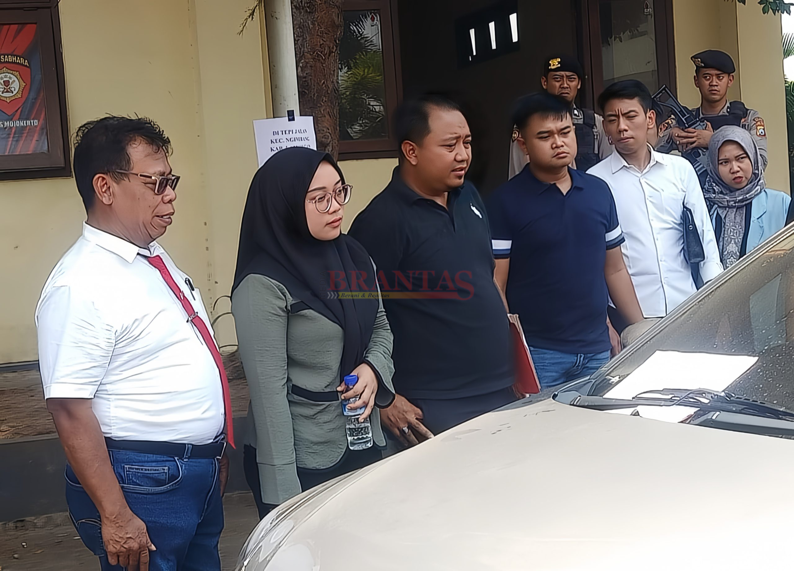 Pengacara Kondang Alex Askohar Saat mendampingi kliennya Tersangka Dedi saat membunuh korbannya