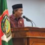 Juru Bicara F- PKB DPRD Kabupaten Mojokerto M. Agus Fauzan saat membacakan Pendapat Akhir persetujuan F- PKB atas R - APBD 2025