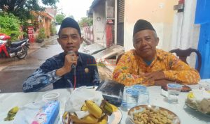Anggota DPRD Kabupaten Mojokerto Makruf saat Mengelar RESES Tahap II 2024 di Desa Japan Sooko didampingi Mudin Abah Ilyas
