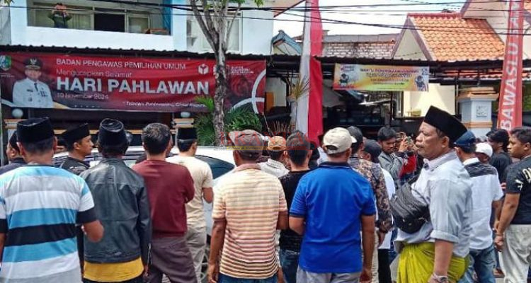 Pendukung Jimad Sakte Gruduk Bawaslu Bawaslu Sampang
