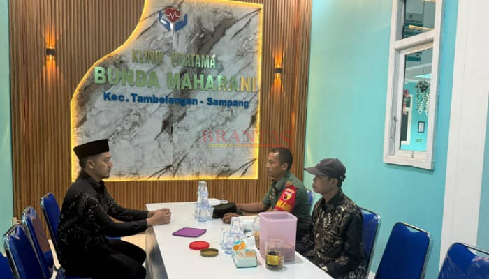 Danramil Tambelangan dan Klinik Pratama Bunda Maharani Bangun Dialog Konstruktif Demi Lanani Masyarakat