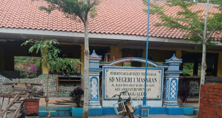 Proyek Revitalisasi SDN 1 Masaran Diduga Tak Sesuai Prosedur 1 SD Negeri 1 Masaran