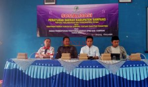 SAMPANG - DPRD Sampang Sosialisasikan Dua Perda Penting untuk Petani dan Pesantren 1 DPRD Sampang