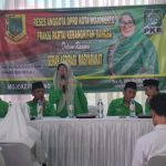 MOJOKERTO - Untuk Menyerap Aspirasi, Ketua Komisi I DPRD Kota Mojokerto Fraksi PKB, Hj. Enny Rahmawati Gelar Reses Fraksi PKB