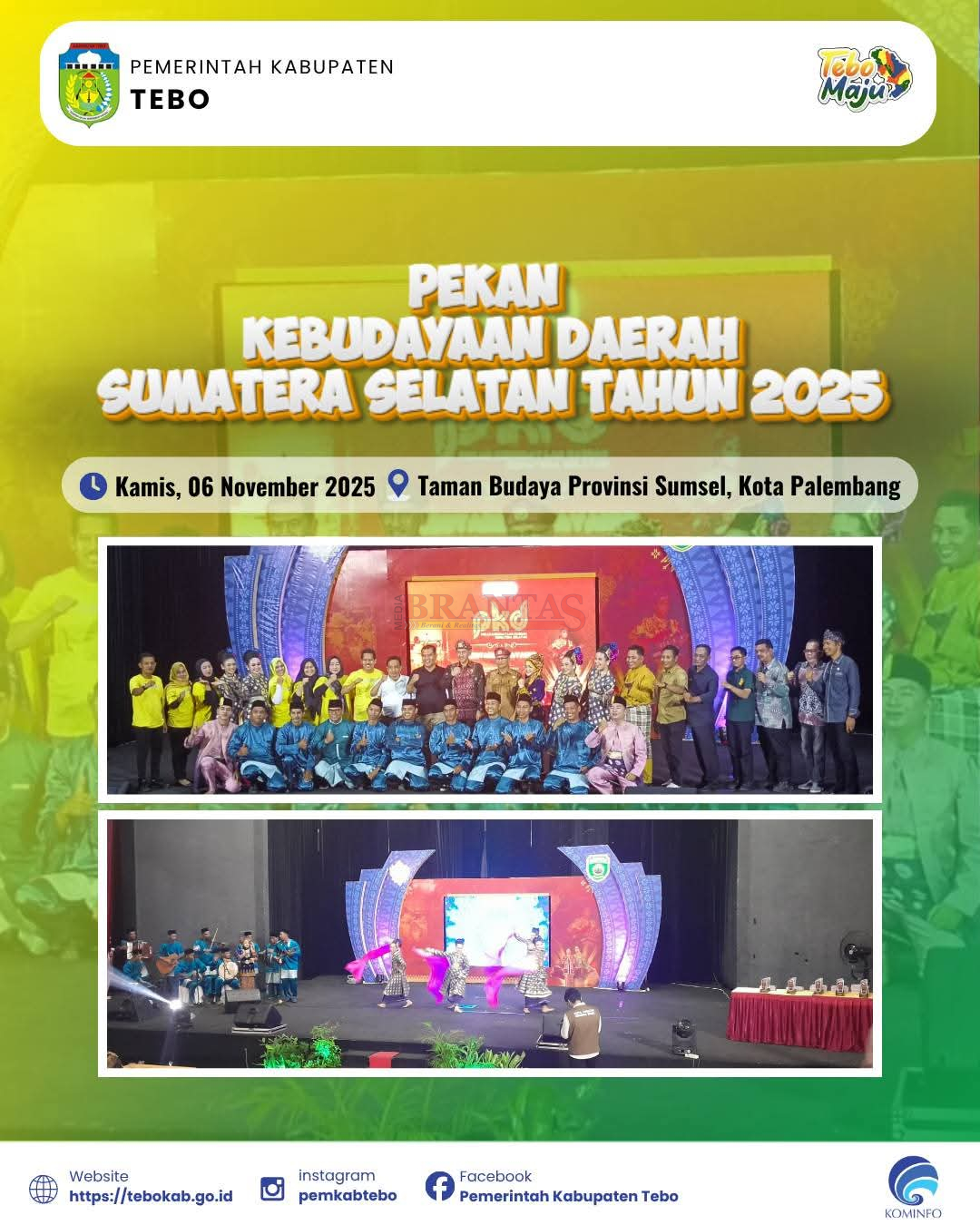 Pekan Kebudayaan Daerah Sumatera Selatan Tahun 2025