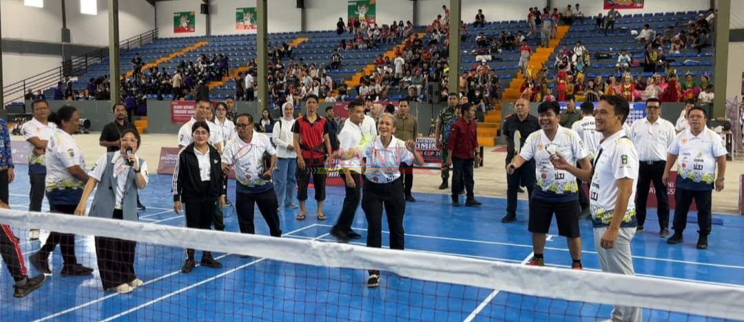 Turnamen Badminton KONI Cup 2025 Piala Kapolres Pematangsiantar