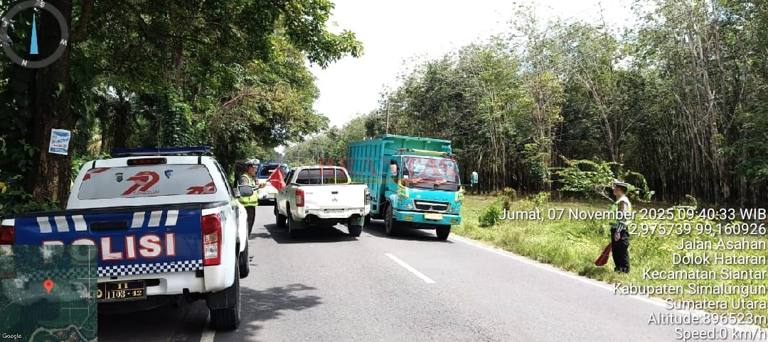 Unit Lalu Lintas Turjawali Satuan Lalu Lintas Polres Simalungun