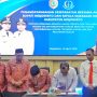 Bupati Gus Barra Didampingi Wabup menandatangani MoU dengan Kejaksaan Negeri Mojokerto