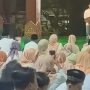 Bupati Gus Barra saat menyampaikan arahan dan sambutannya pada acara malam tasyakuran hari Jadi Kabupaten Mojokerto ke - 733