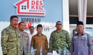 Bupati Gus Barra Didampingi Wakil Ketua DPRD Kabupaten Mojokerto Abah Hartono, SH, menghadiri Launching KDKMP di Seduri Mojosari