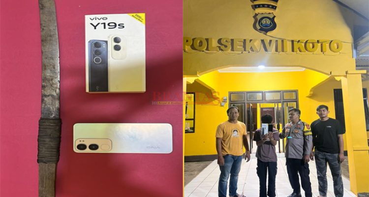 Polsek VII Koto Kembali Ungkap Kasus Curat Polsek VII Koto