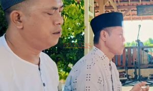 Hadi Purwanto SH MH penanggung jawab kegiatan Majelis Khotmil Qur'an di Makam Mbah Sentono Dusun Banjarsari