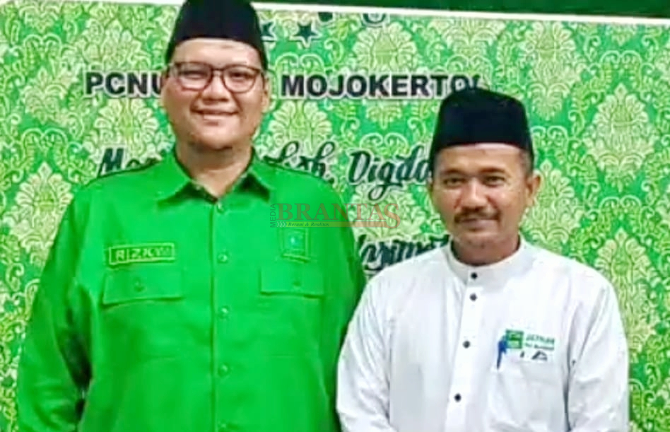 Ketua DPC PPP Kota Mojokerto Moch. 
Rizky Fauzi Pancasilawan, SH, M.HP. C.C.D bersama Pengurus PCNU Kota Mojokerto
