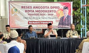 H. Sugiyanto, SH, Anggota DPRD Kota Mojokerto dari Partai GERINDRA Saat Melaksanakan RESES
