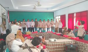 JOMBANG - Disperta Jombang Berikan 17 Brigade Kawal untuk Percepatan Oplah dan Modernisasi Petani di Lapangan Dinas Pertanian Kabupaten Jombang