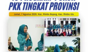 TEBO - KetuaTP PKK Kab Tebo Lakukan Pembinaan Persiapan Lomba 10 Program Pokok PKK 1 Tim Penggerak PKK Kabupaten Tebo
