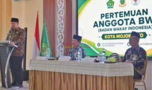 Wawali Cak Sandy saat menyampaikan sambutan dan arahnya kepada Anggota BWI