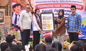 KEDIRI - Mbak Wali Ajak Pelajar Lestarikan Budaya Jawa dan Bijak Bermedsos 1 SMPN 3 Kota Kediri