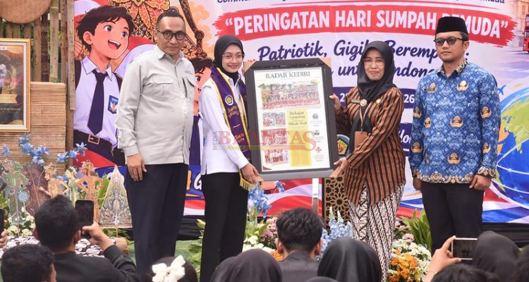 KEDIRI - Mbak Wali Ajak Pelajar Lestarikan Budaya Jawa dan Bijak Bermedsos 1 SMPN 3 Kota Kediri